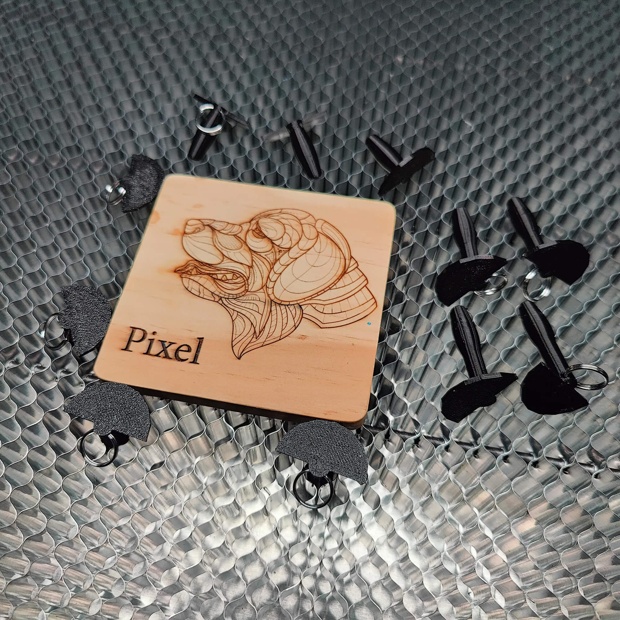 Honeycomb Material Holding Pins