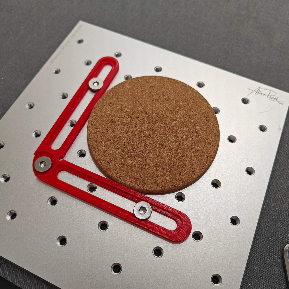 Aluminum Fixture for Laser Machines – AlivePixel Creates