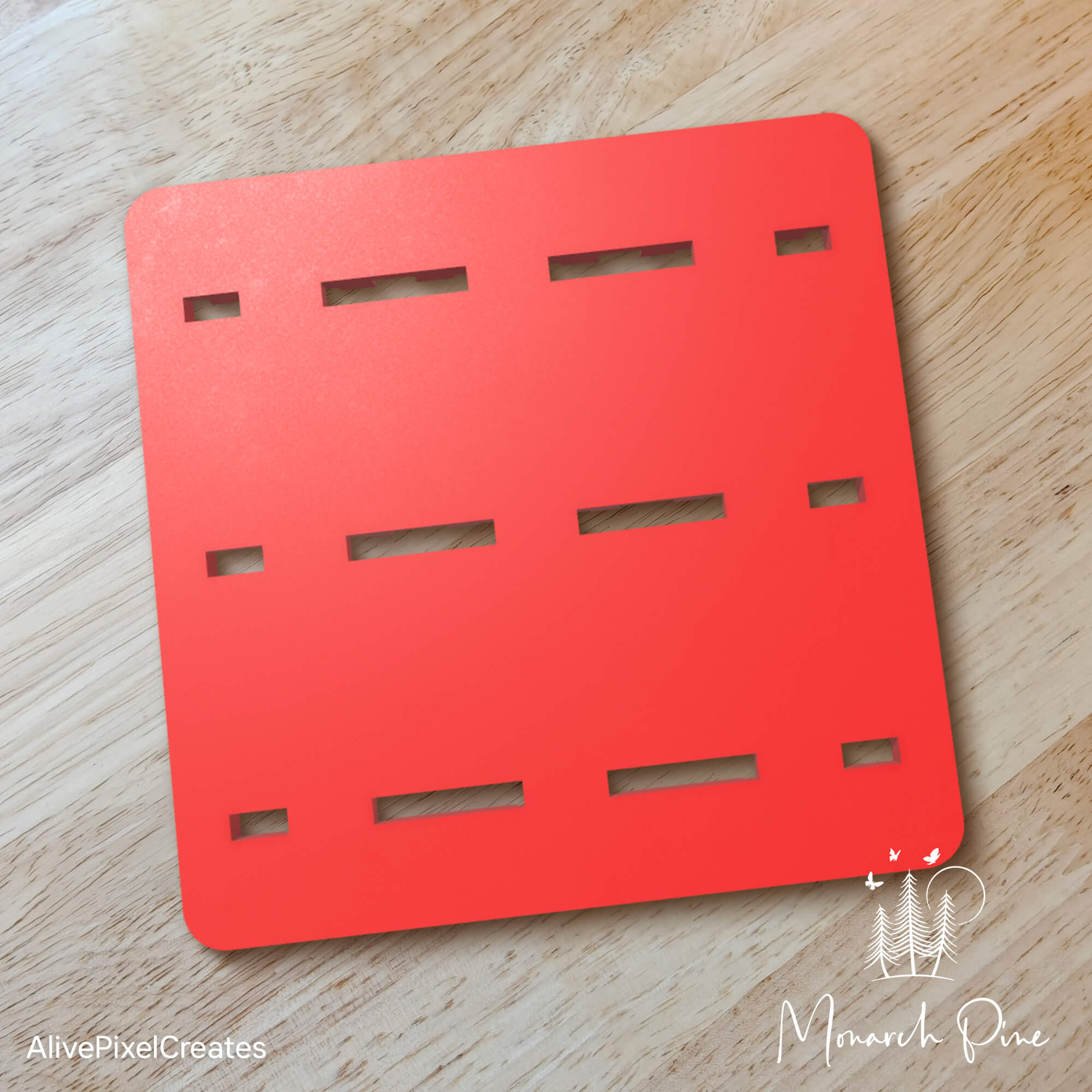 Apple Necklace Metal Blank #105 Fixture