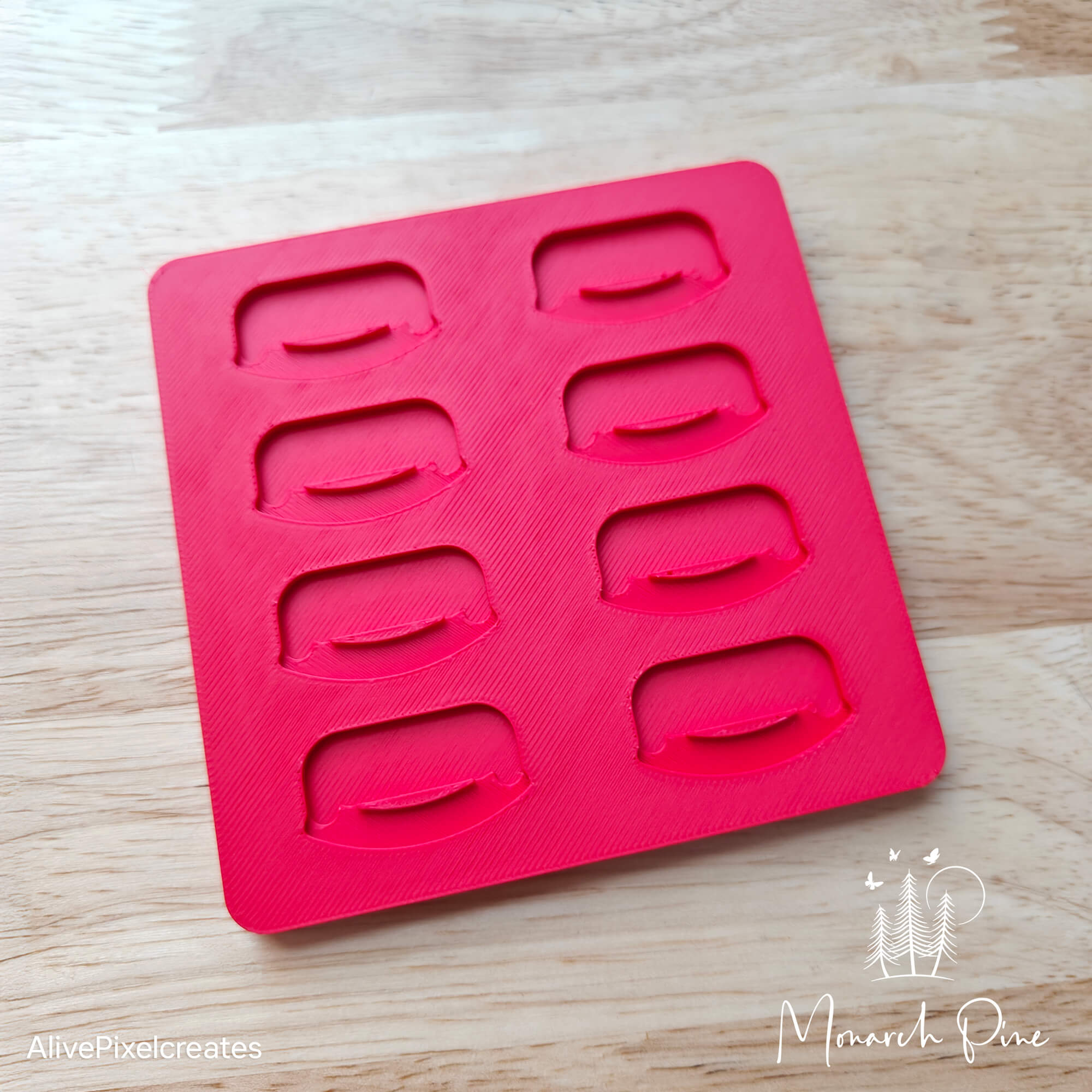 Curved Bar Necklace Metal Blank #68 Fixture