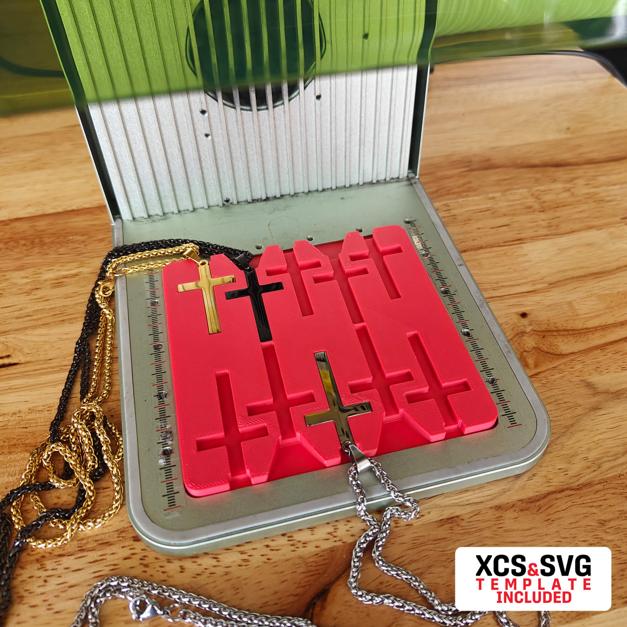 Cross Necklace Fixture