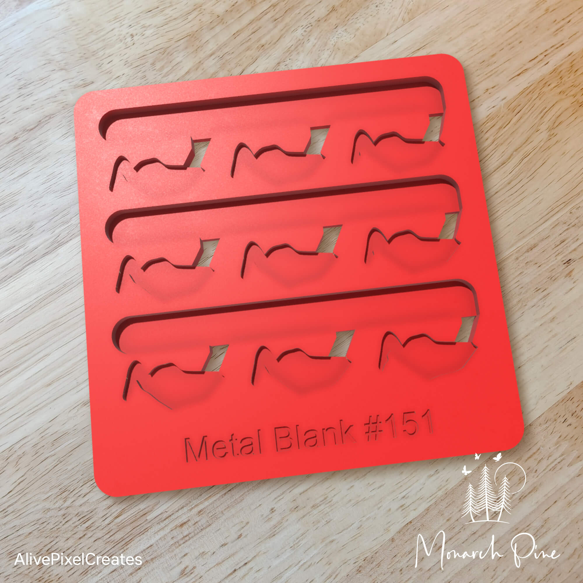 Dancer Necklace Metal Blank #151 Fixture