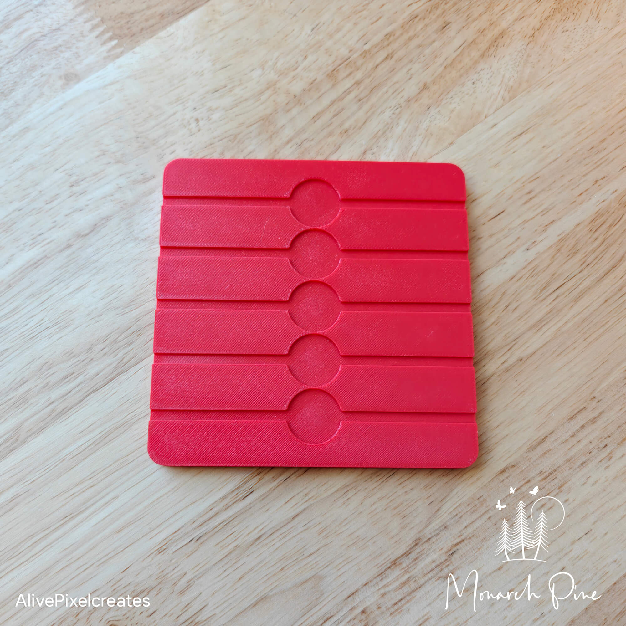 Flat Bangle Blank with Centered Circle Metal Blank #22 Fixture