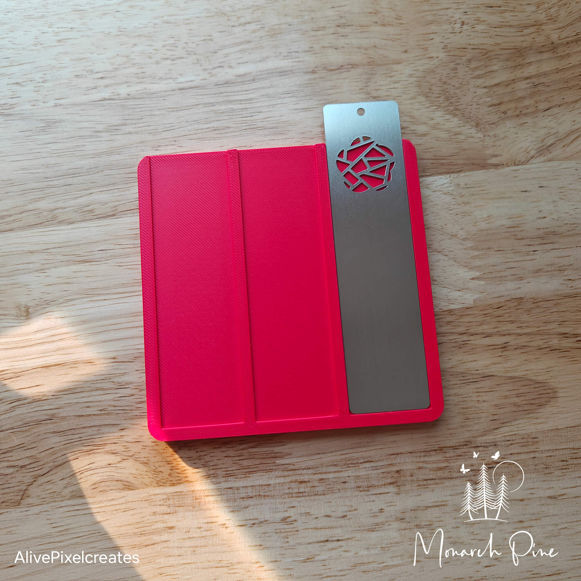 Flower Cutout Bookmark Metal Blank #71 Fixture