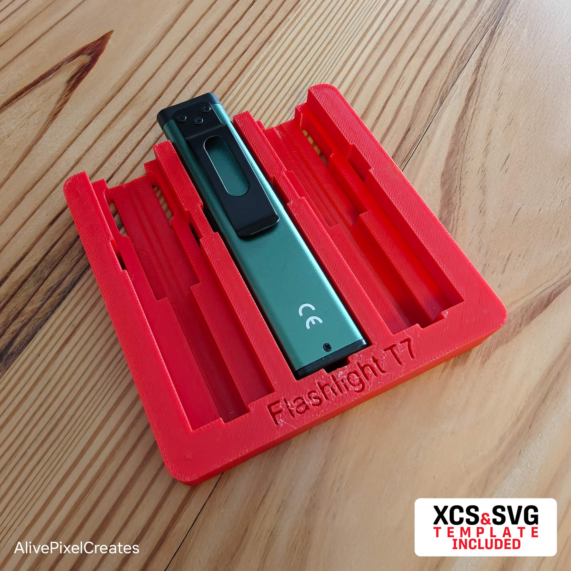 Flashlight T7 Laser Jig