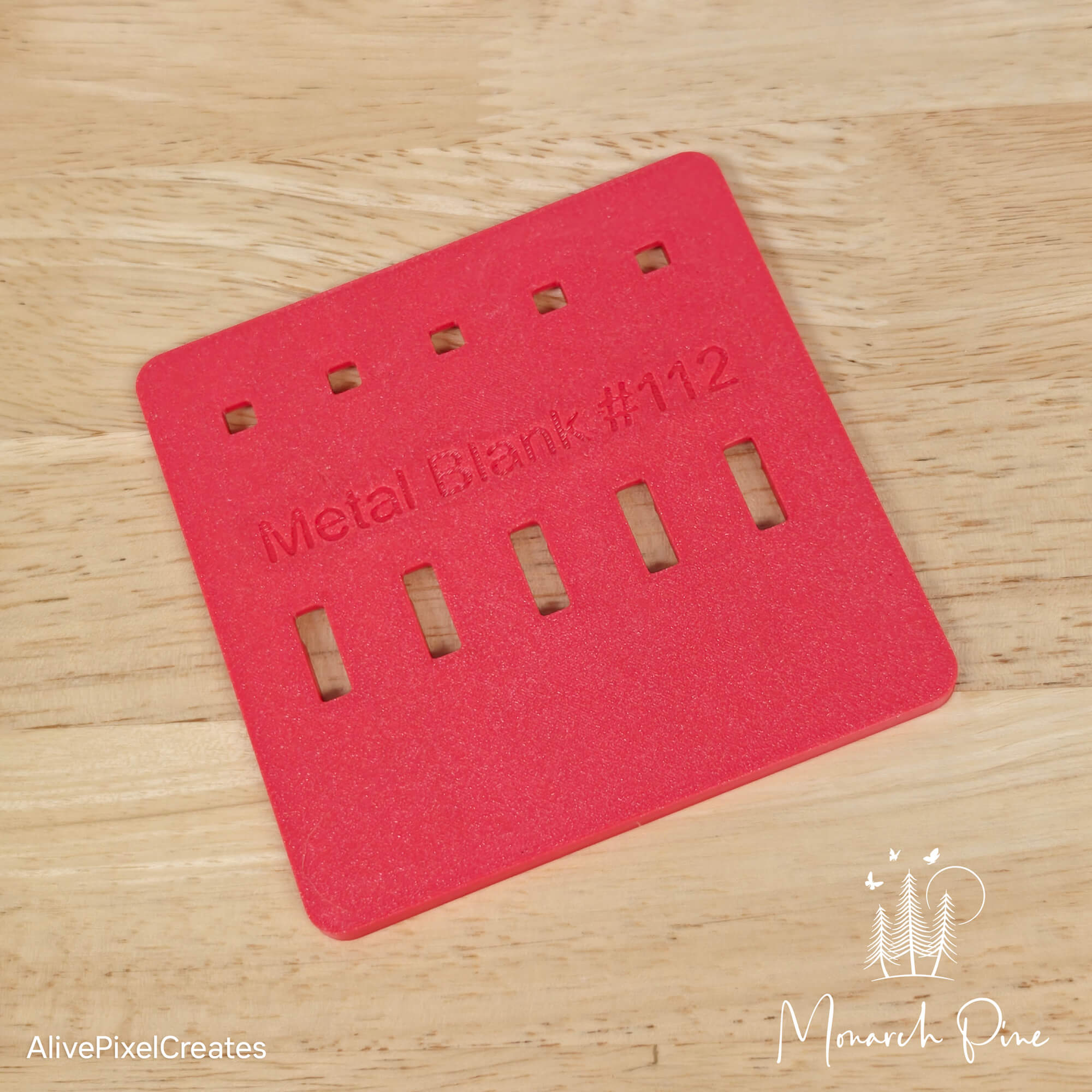 Golf Pendant Necklace Metal Blank #112 Fixture