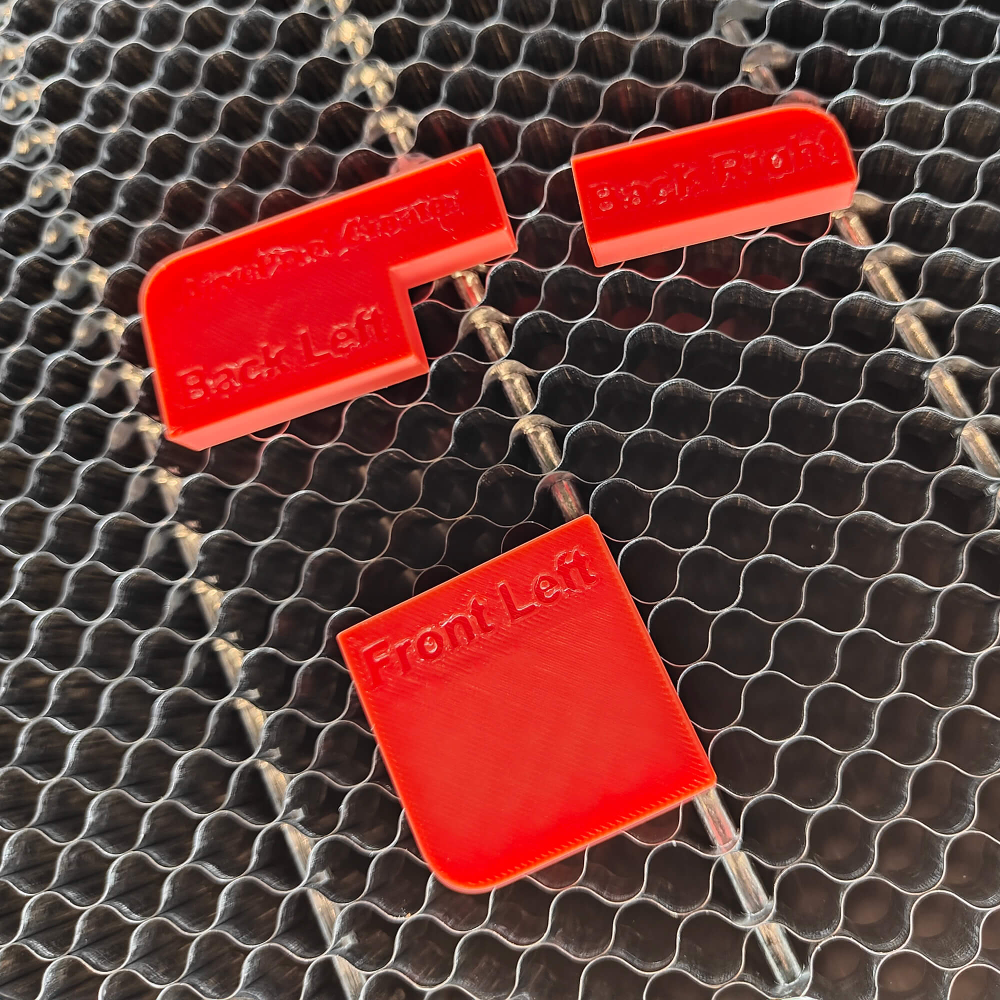 Honeycomb and material Alignment For Xtool S1