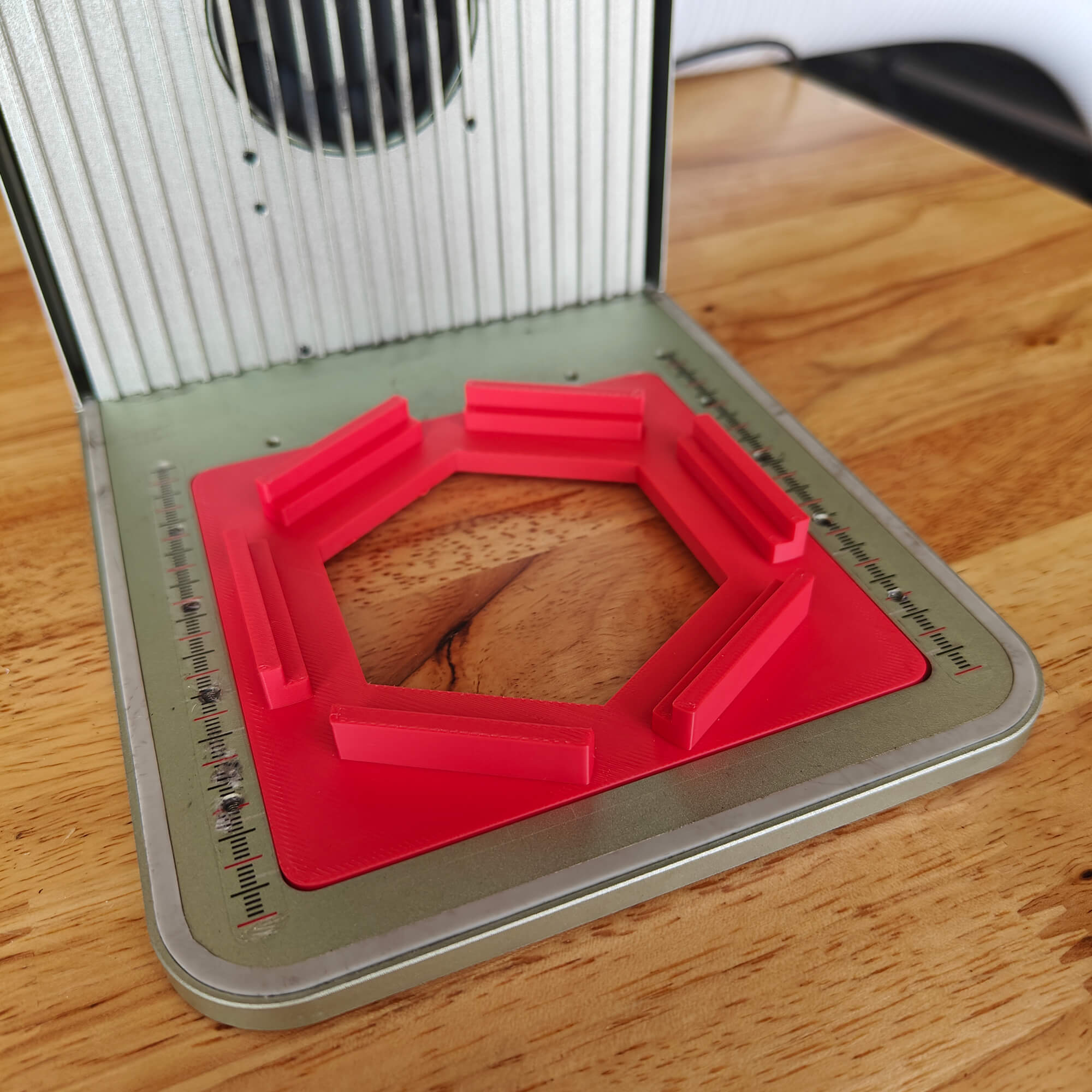 Hexagon Slate Coaster Fixture