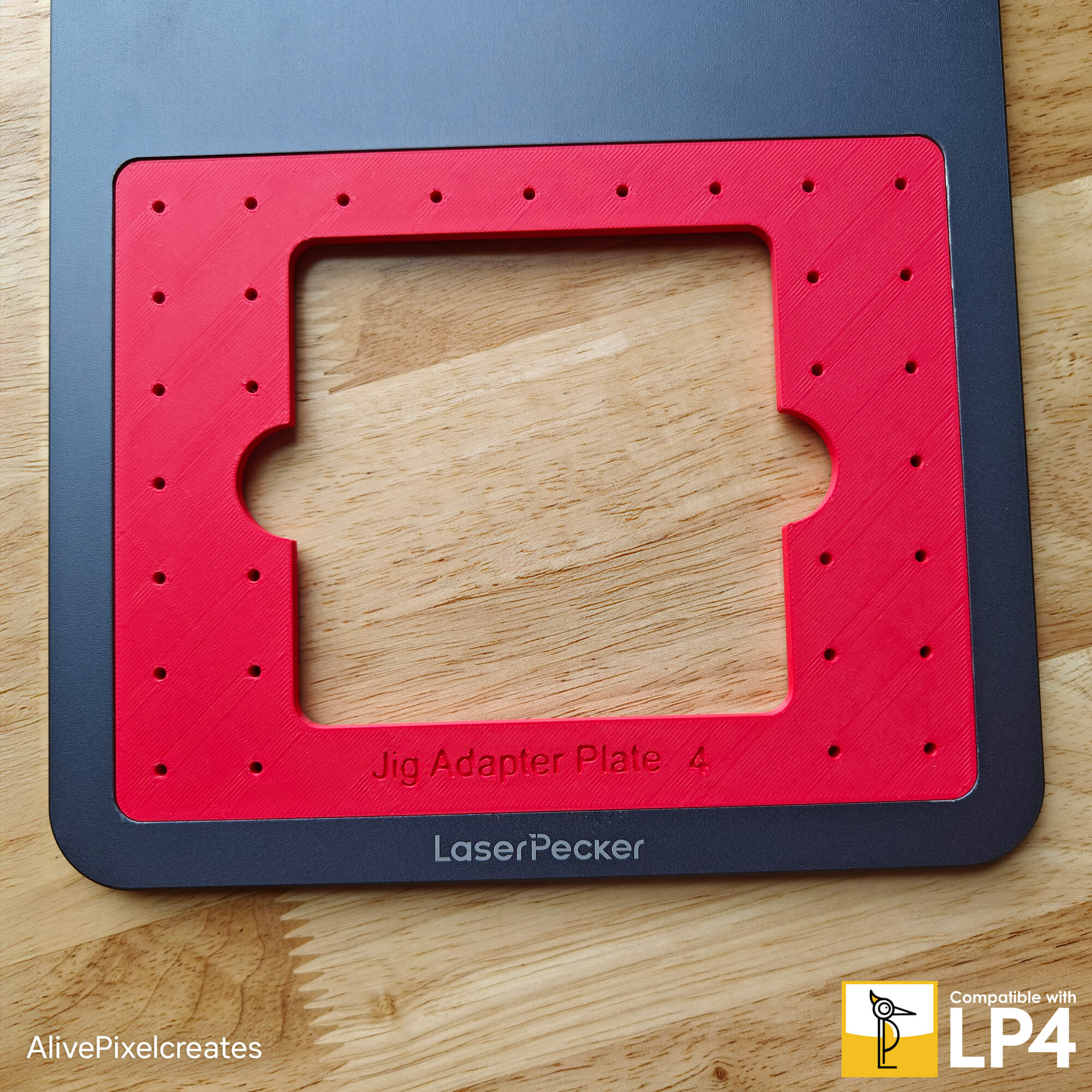 Laser Pecker Plate Adapter for LP4