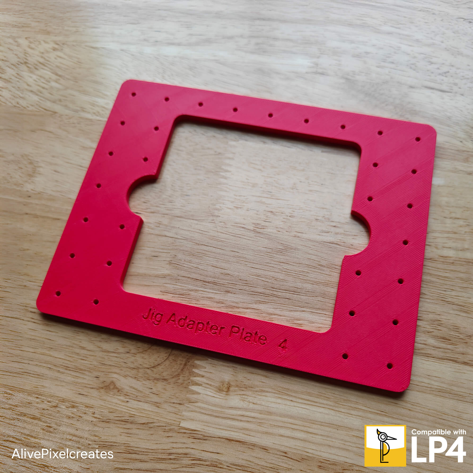 Laser Pecker Plate Adapter for LP4