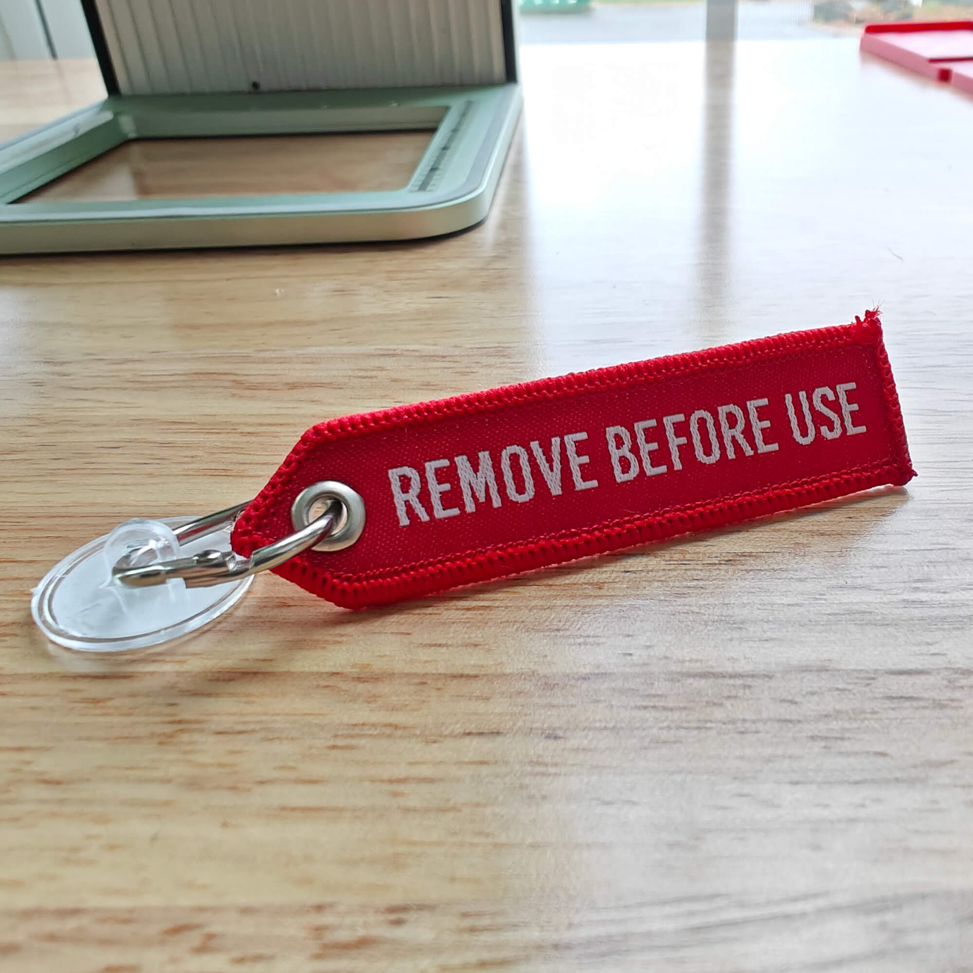 Lens Protection Tag for Fiber Laser Lenses