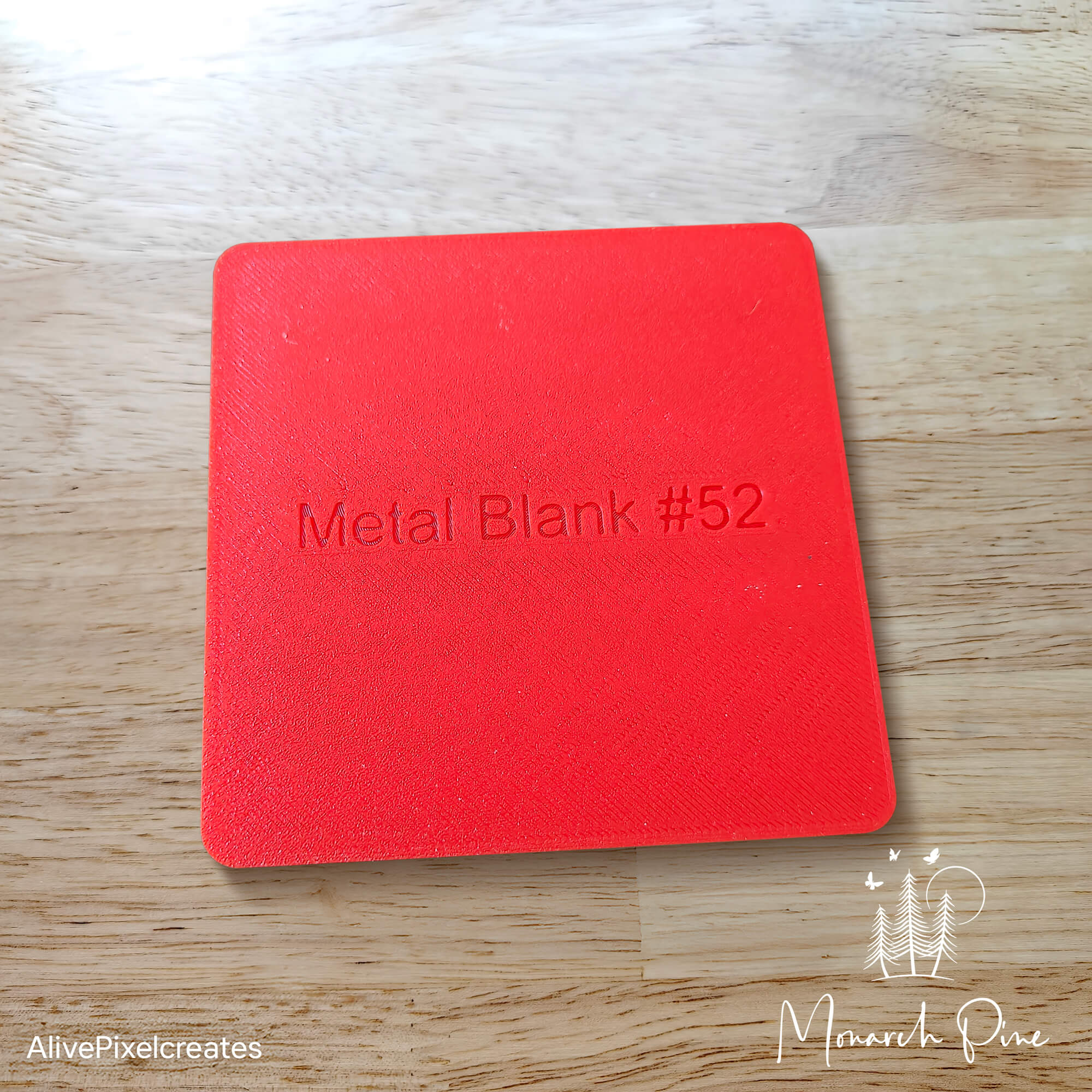 Tiny Circle Charm Necklace Metal Blank #52 Fixture