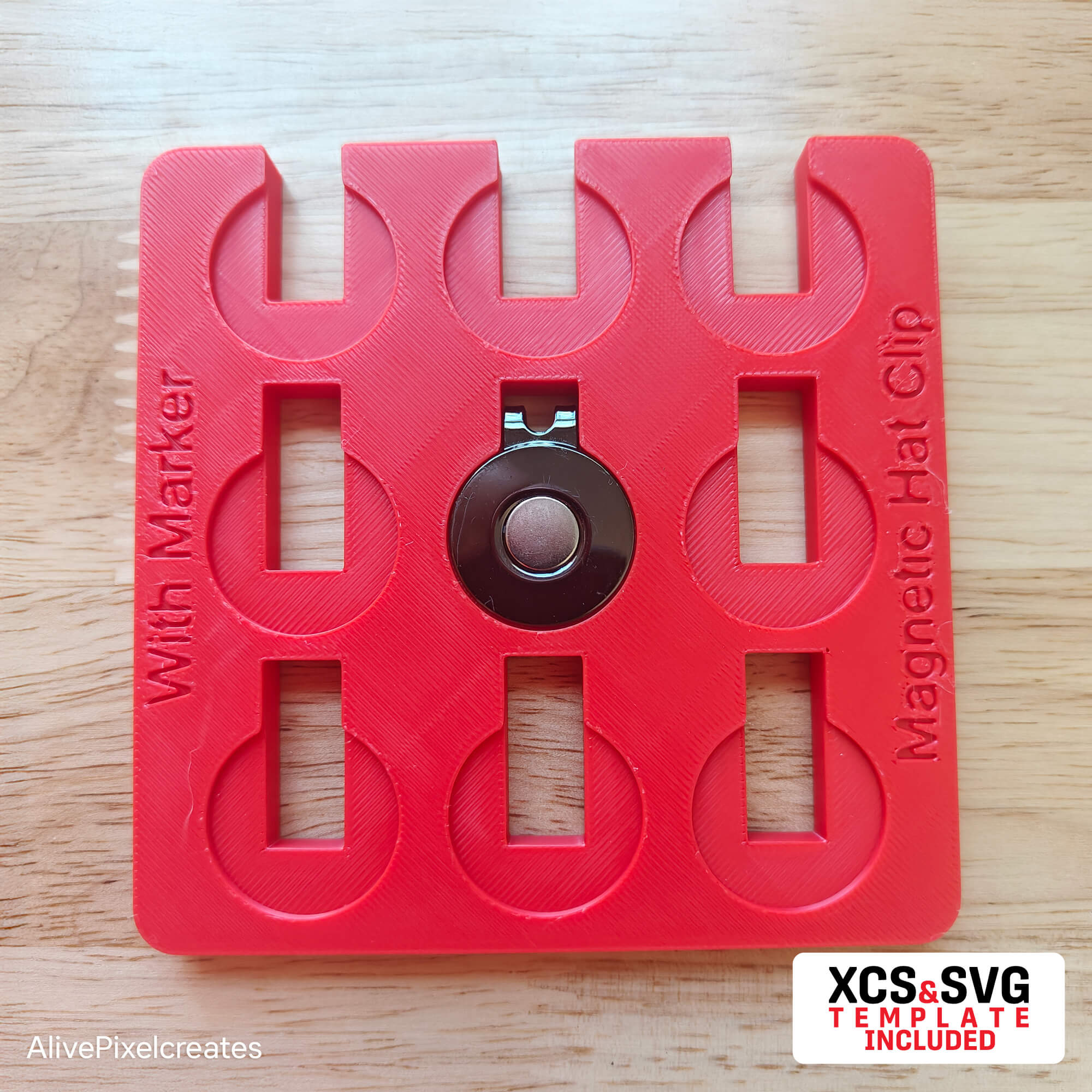 Magnetic Hat Clip Fixture