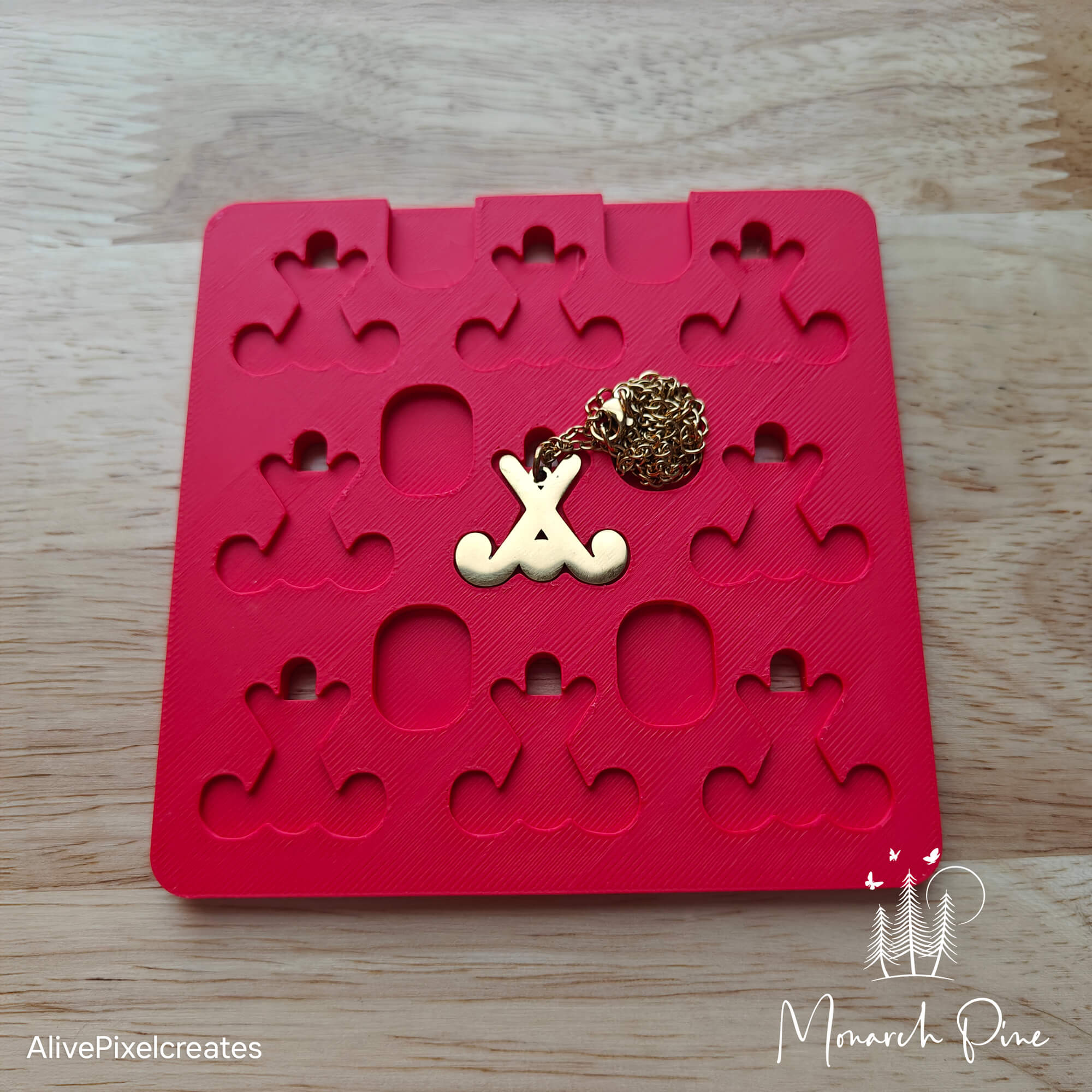 Field Hockey Pendant Necklace Metal Blank #84 Fixture