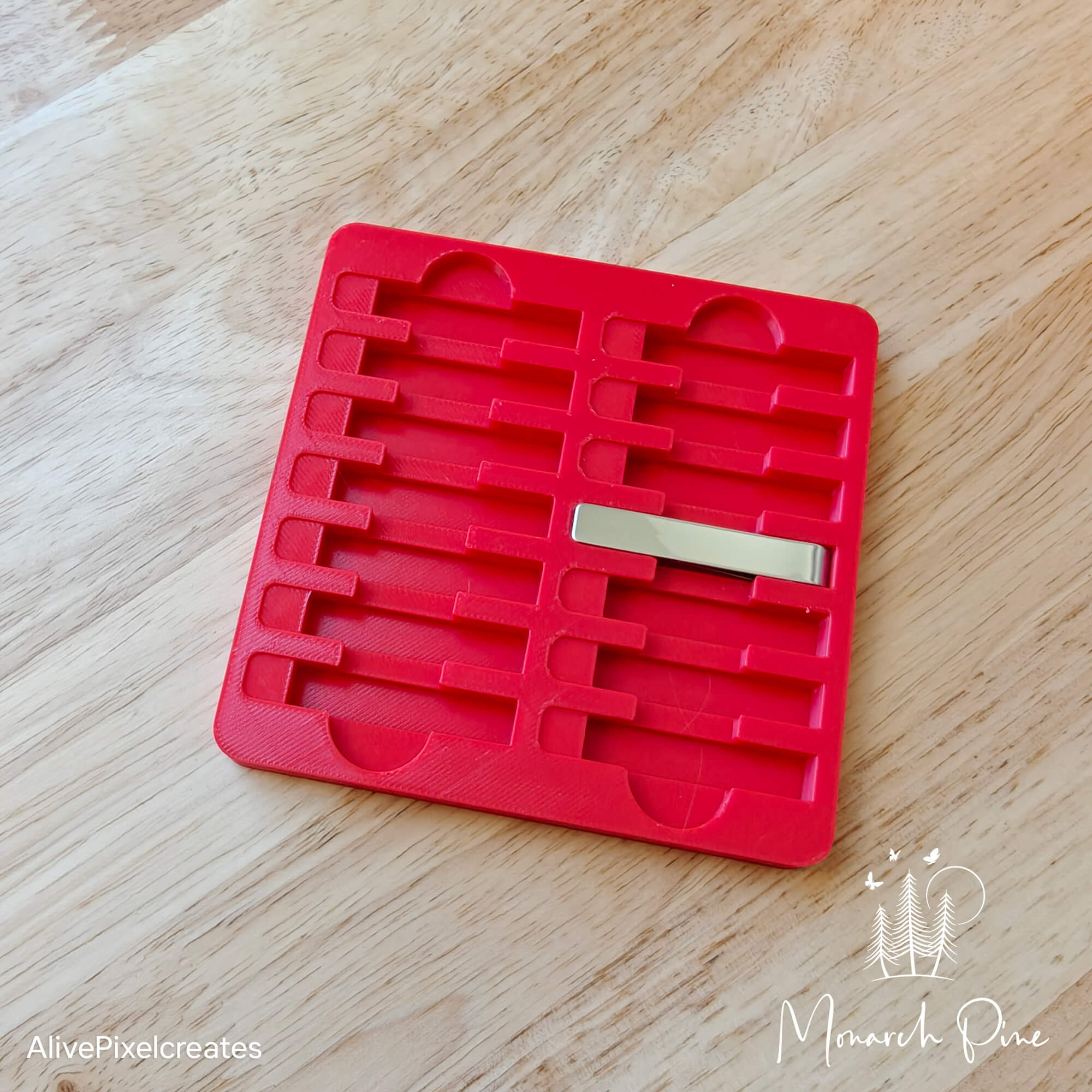 Medium Tie Clips Metal Blank #59 Fixture