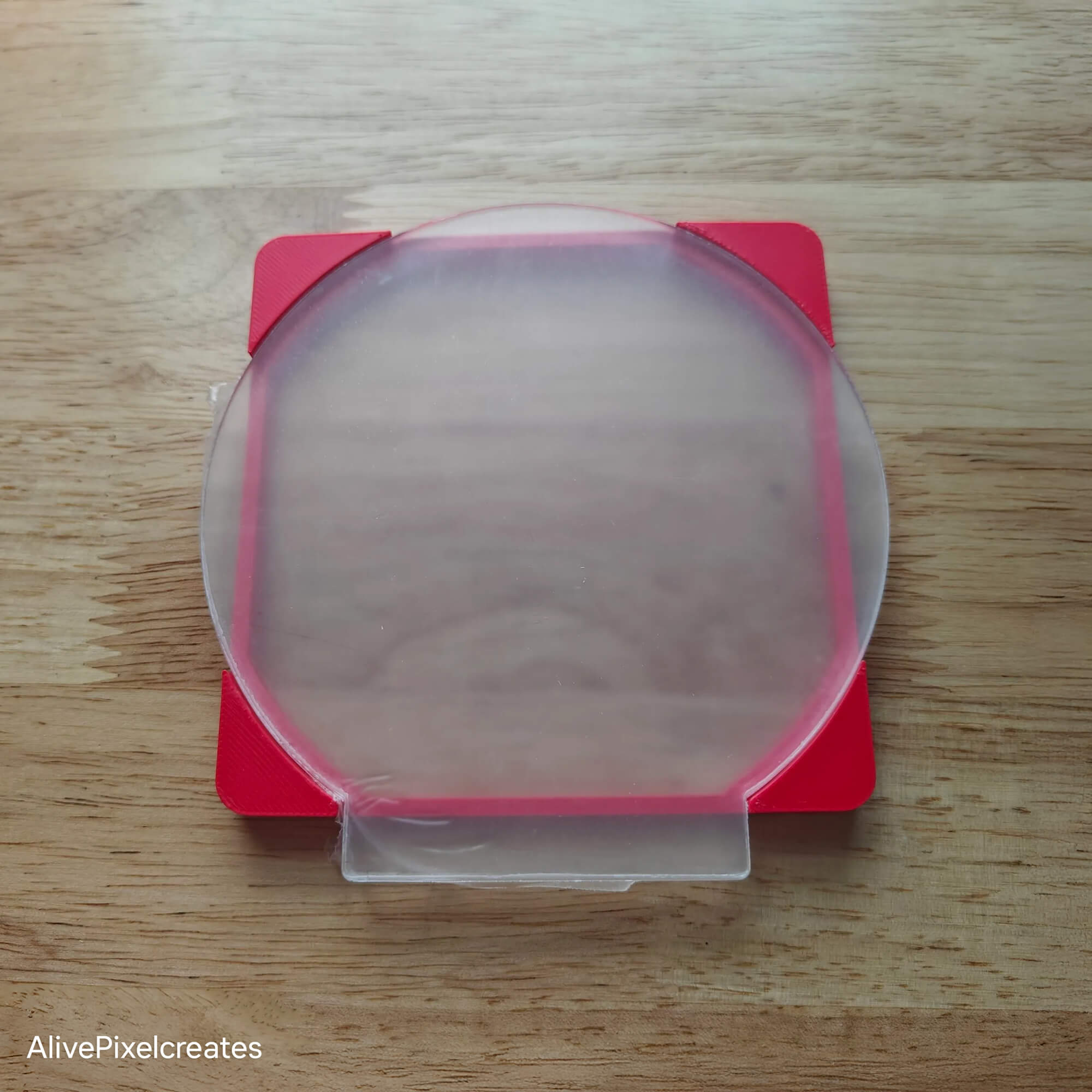 Round Acrylic LED Display Fixture