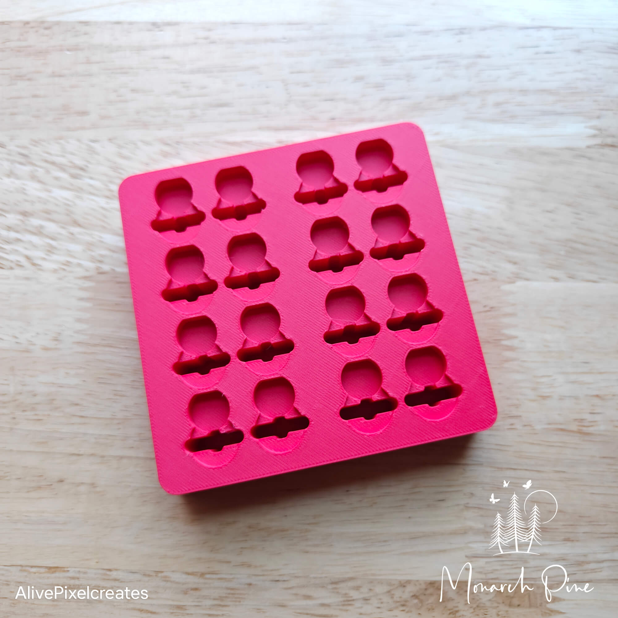 Round Cufflinks Metal Blank #12 Fixture