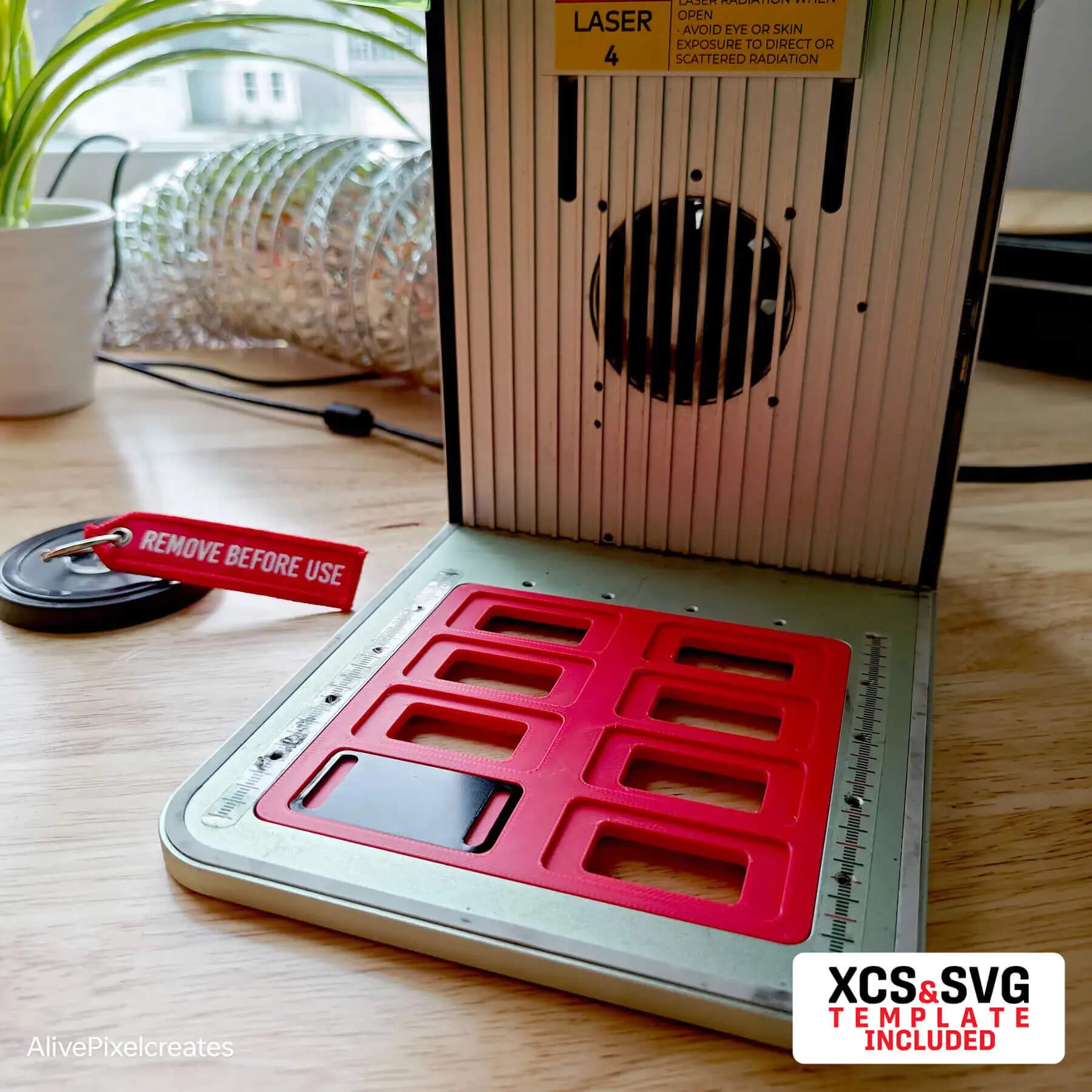 Small Collar Pet Tag Fixture