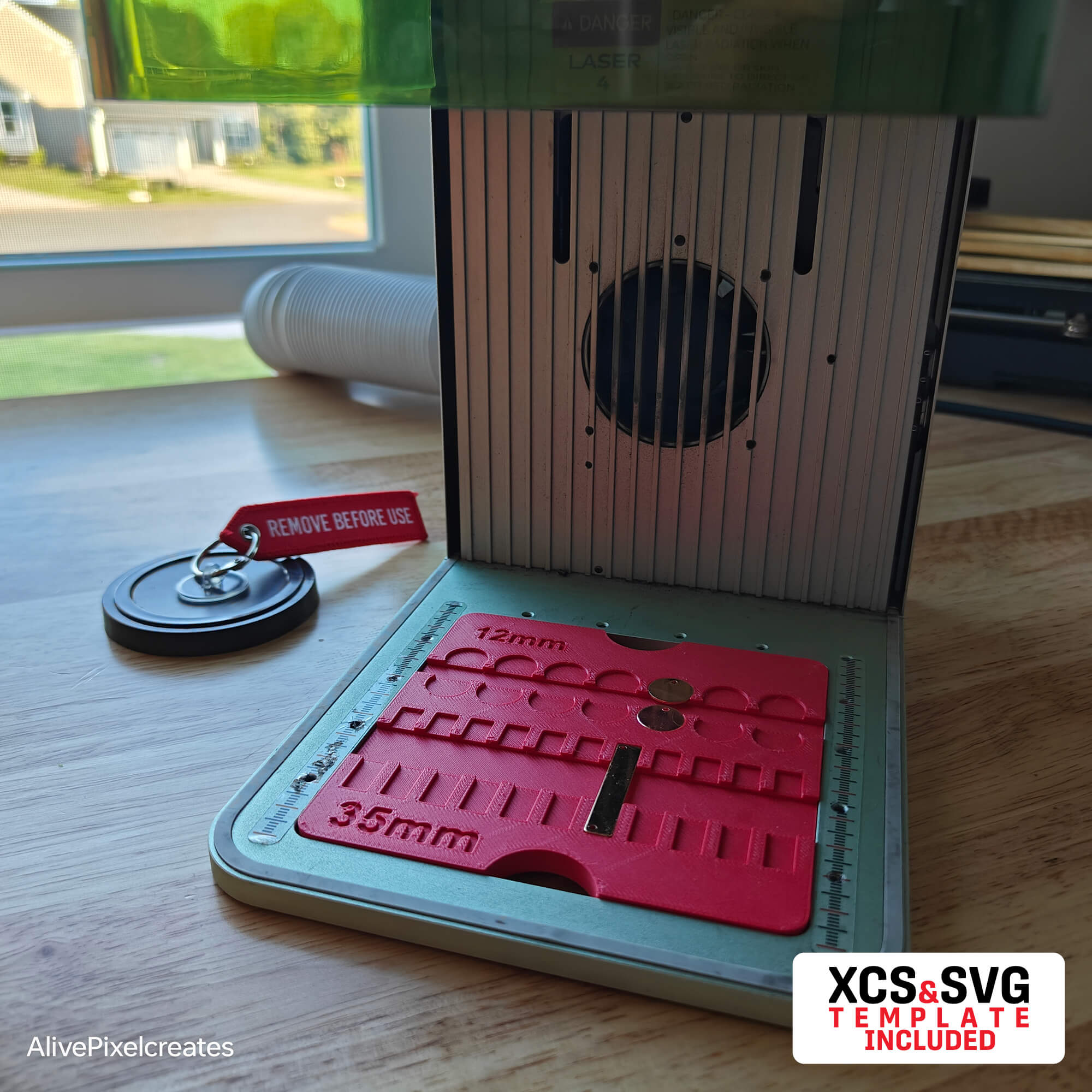 Small Horizontal-Circle Pendant Fixture