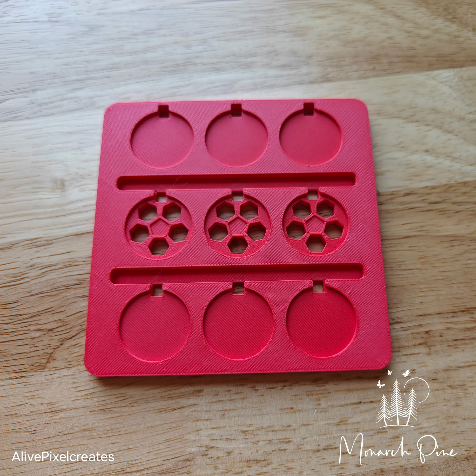 Soccer Necklace Metal Blank #83 Fixture