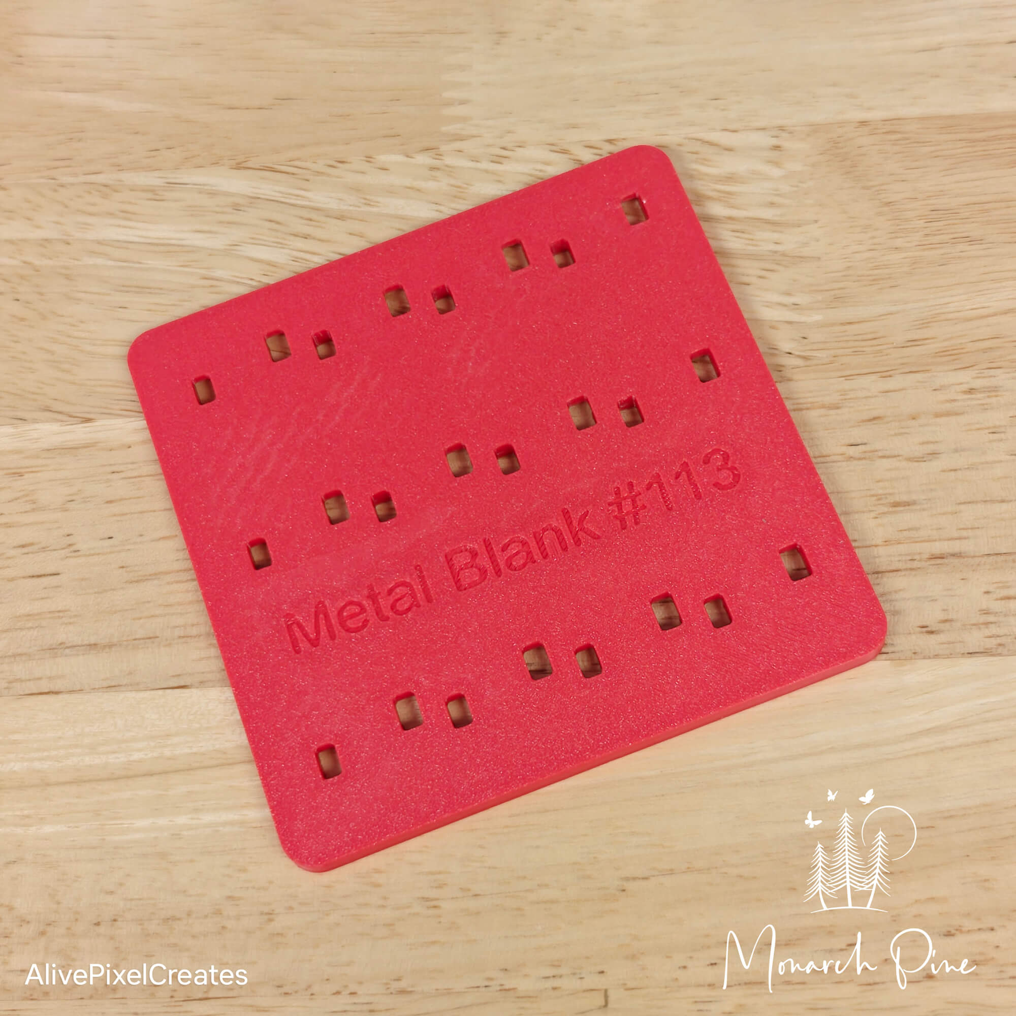 Tennis Racket Necklace Metal Blank #113 Fixture