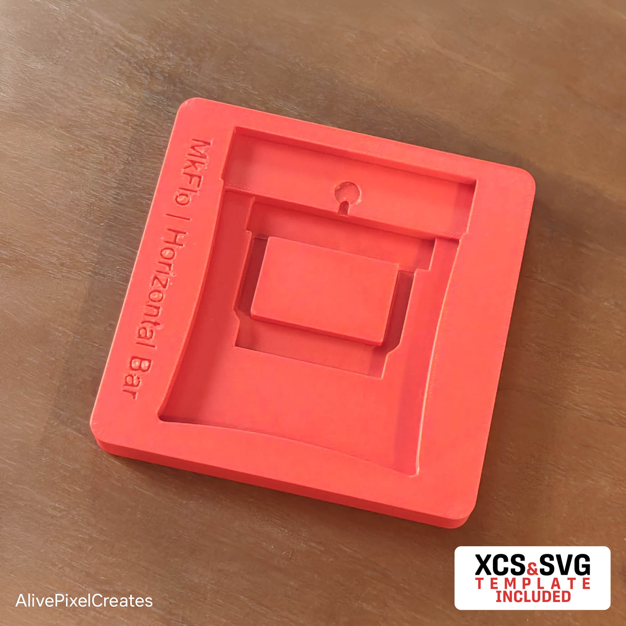 Makerflo Wooden Horizontal Bar Pendant Necklace Fixture