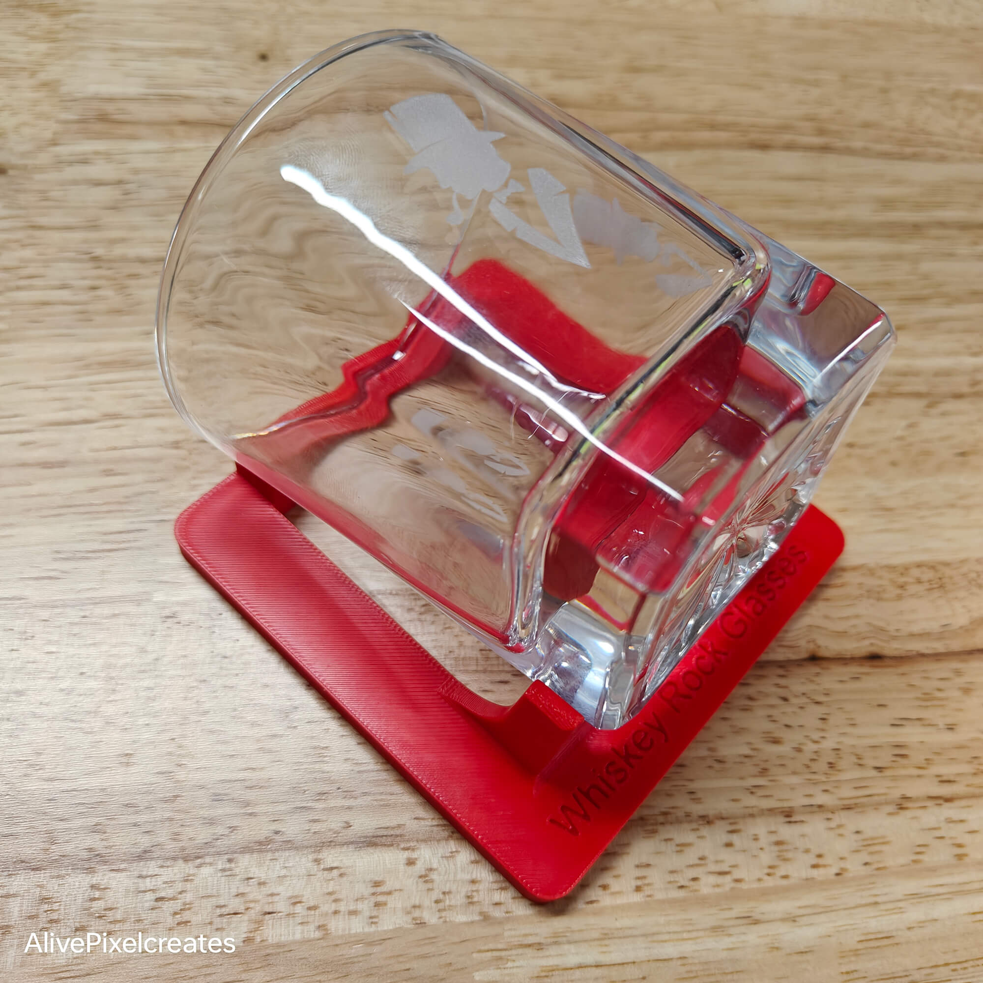 Whiskey Rocks Glass Fixture