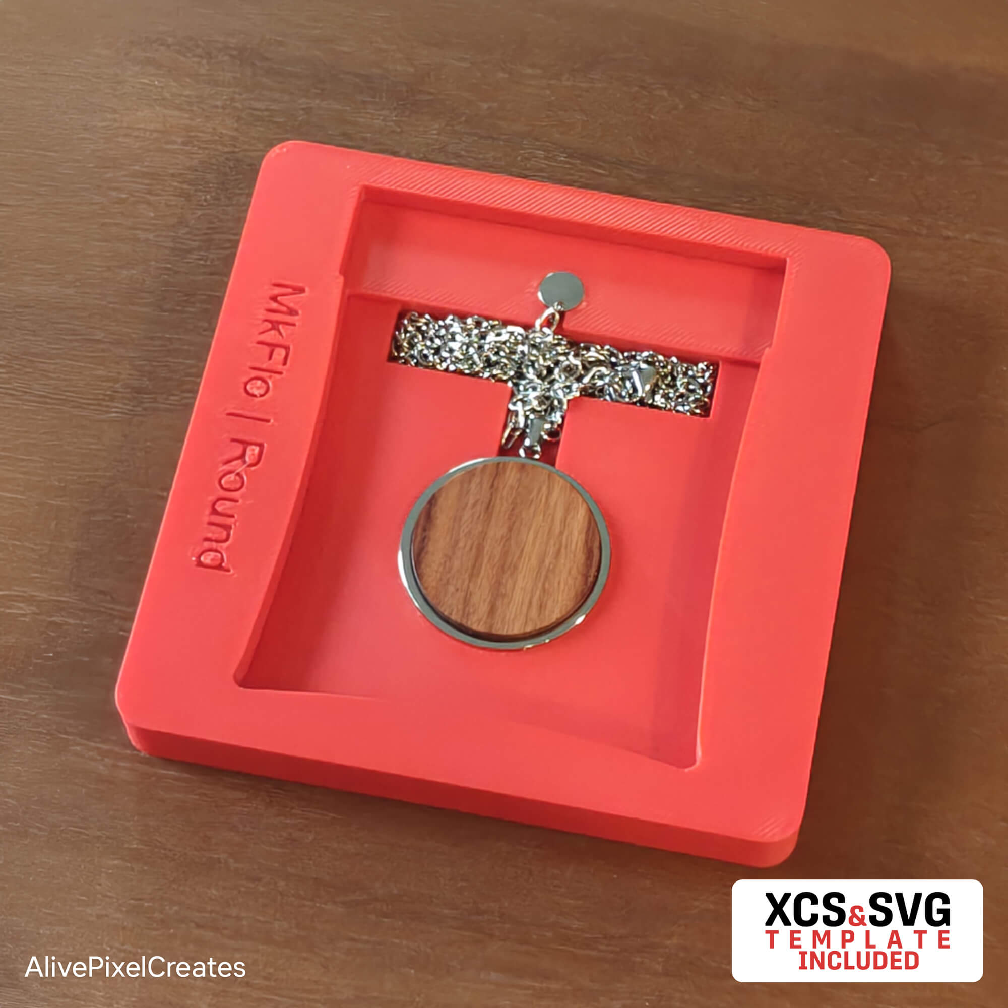 Makerflo Wooden Pendant Necklace Fixture Bundle