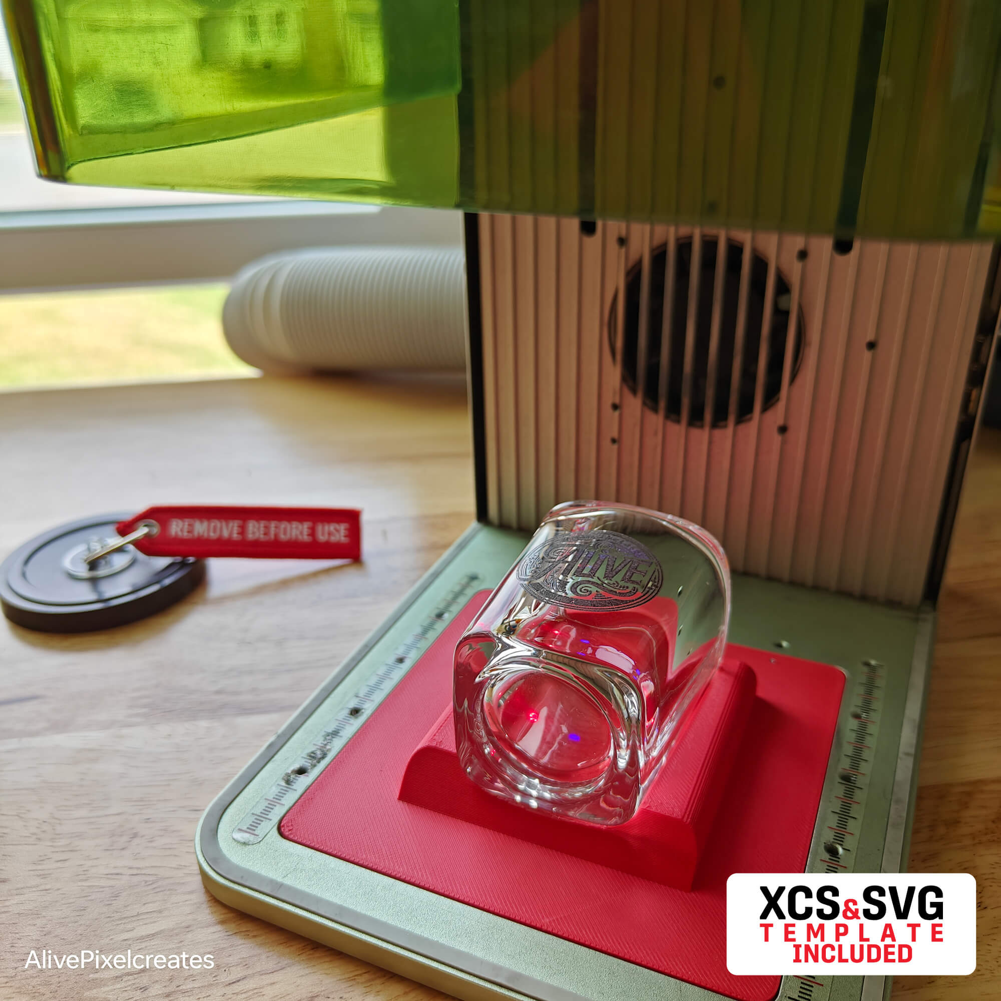 Whiskey Shot Glass Fixture